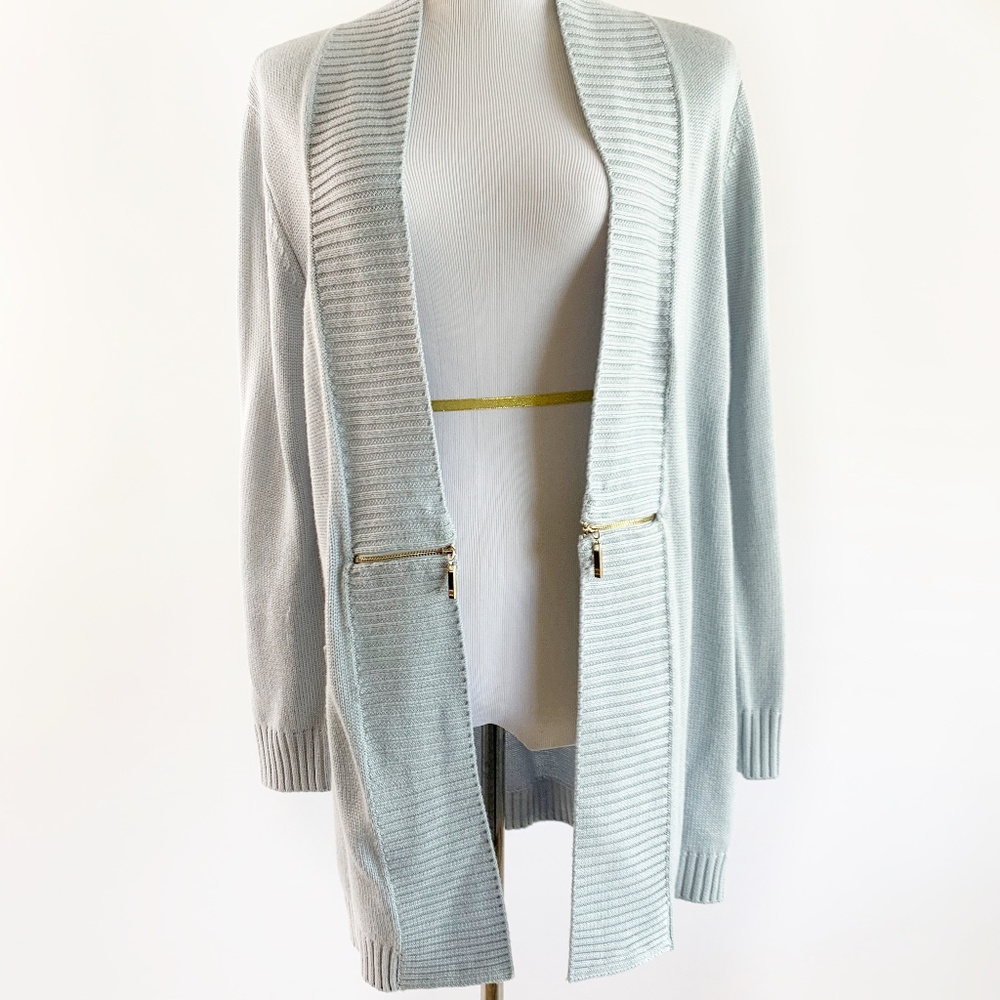Ivanka Trump Women's Cardigan Open Front Zipper
